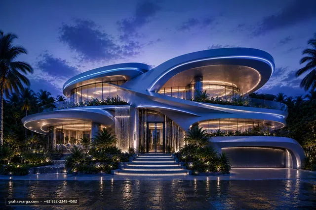 Arsitektur untuk Kabupaten Mamuju. — pandangan arsitektur 2